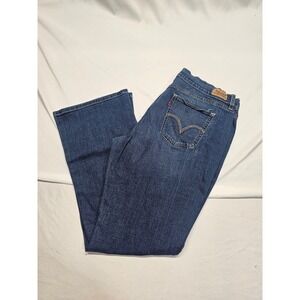 Levis 515 Boot Cut Jeans Womens 16M Medium Wash Stretch Denim Blue 16 M